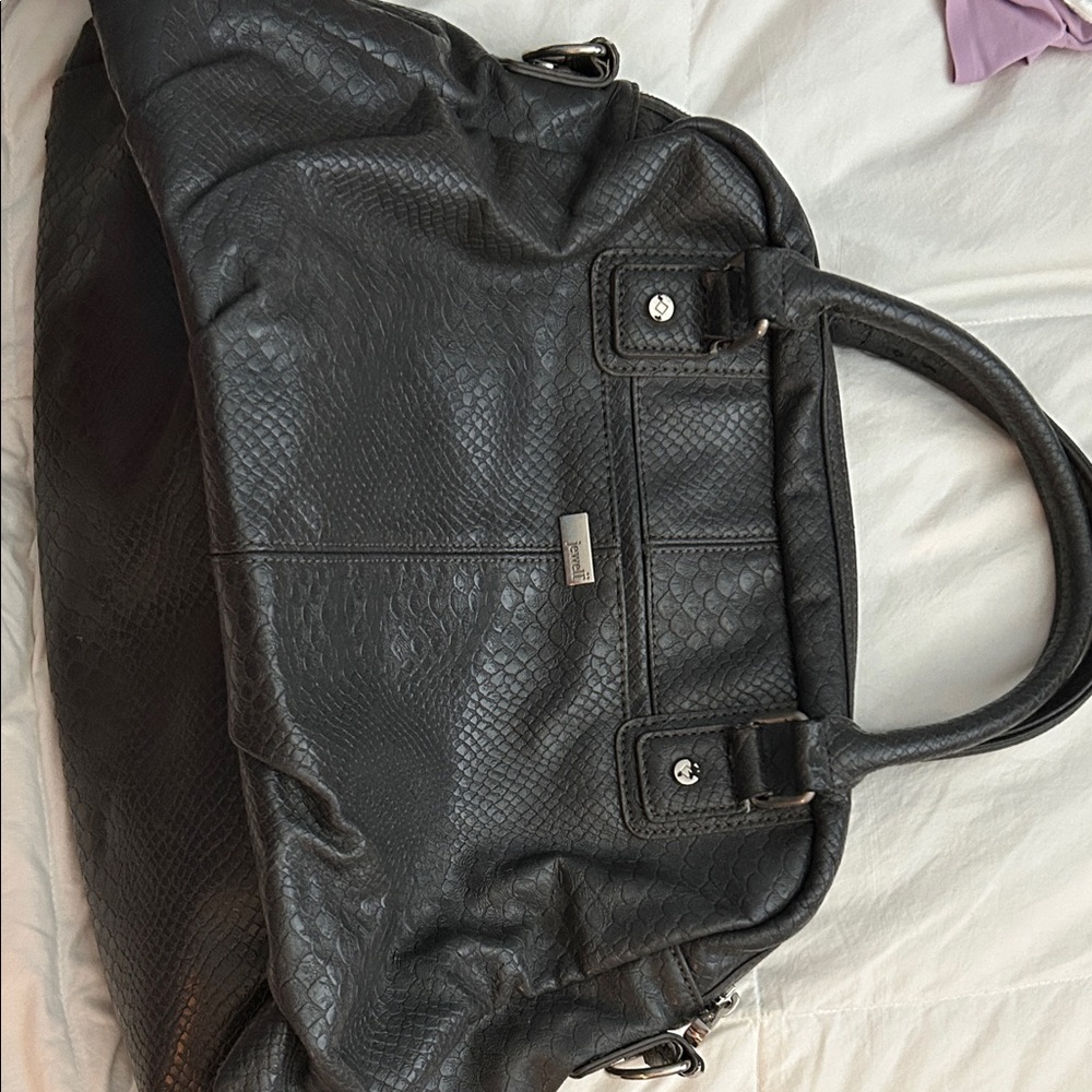 Jewell leather tote bag